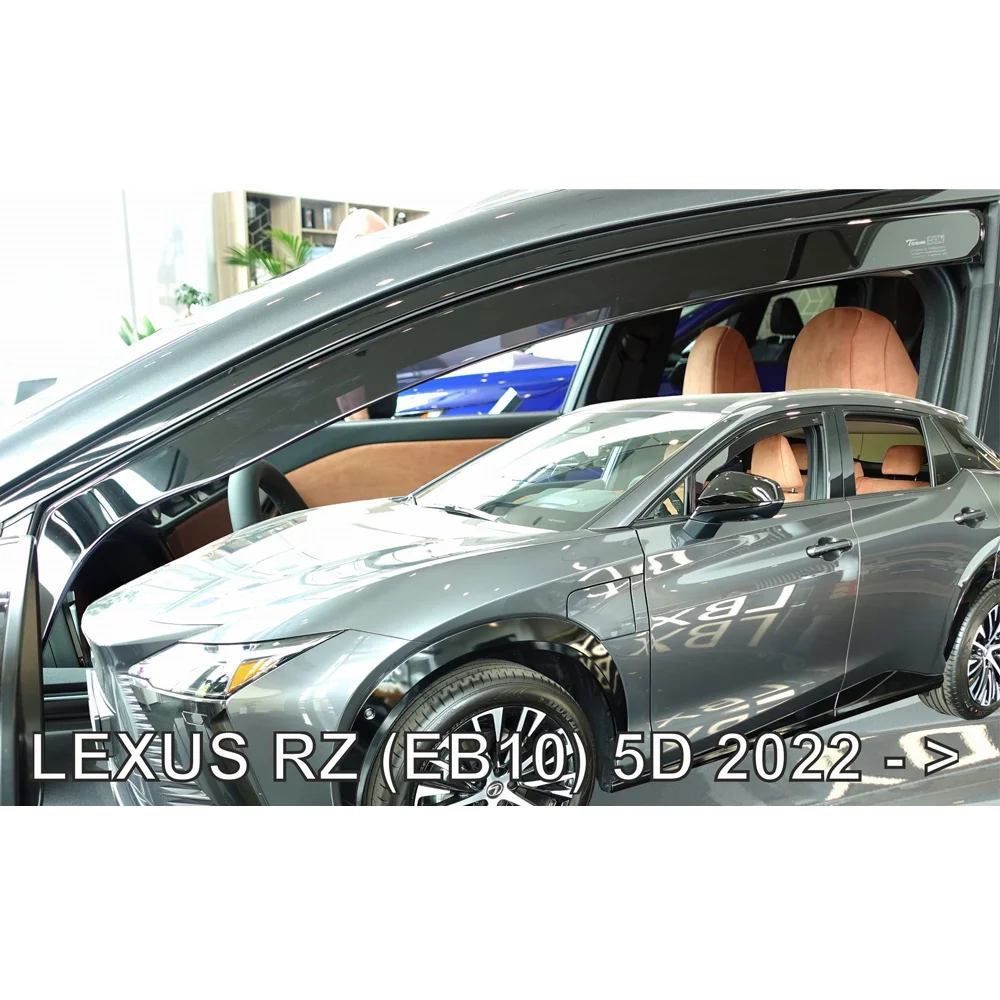 Φωτογραφία προϊόντος: Ανεμοθραυστες Για Lexus Rz (EB10) 5D 2022+ Σετ Αυτοκινητου Απο Ευκαμπτο Φιμε Πλαστικο Heko - 4 ΤΕΜ.
