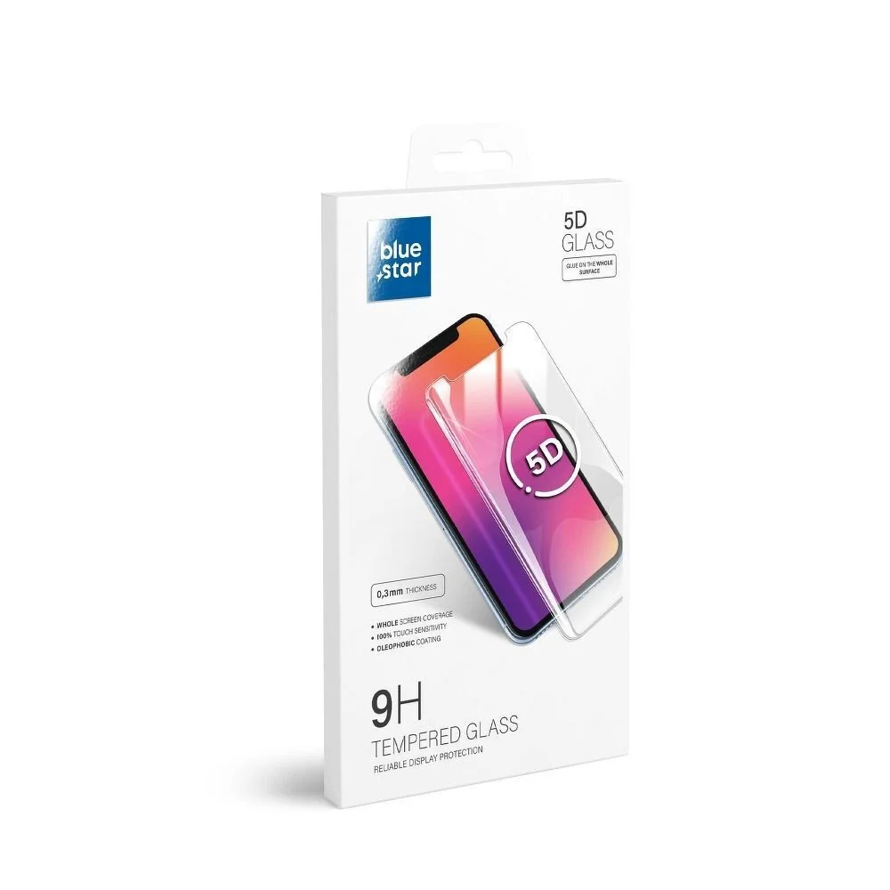 Φωτογραφία προϊόντος: Tempered Glass Blue Star 5D Full Glue Full Face 5,5" (iPhone SE 2022 / 2020 / 8 / 7)
