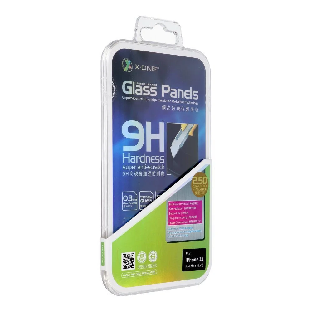 Φωτογραφία προϊόντος: Tempered Glass X-One (iPhone 15 Pro Max)