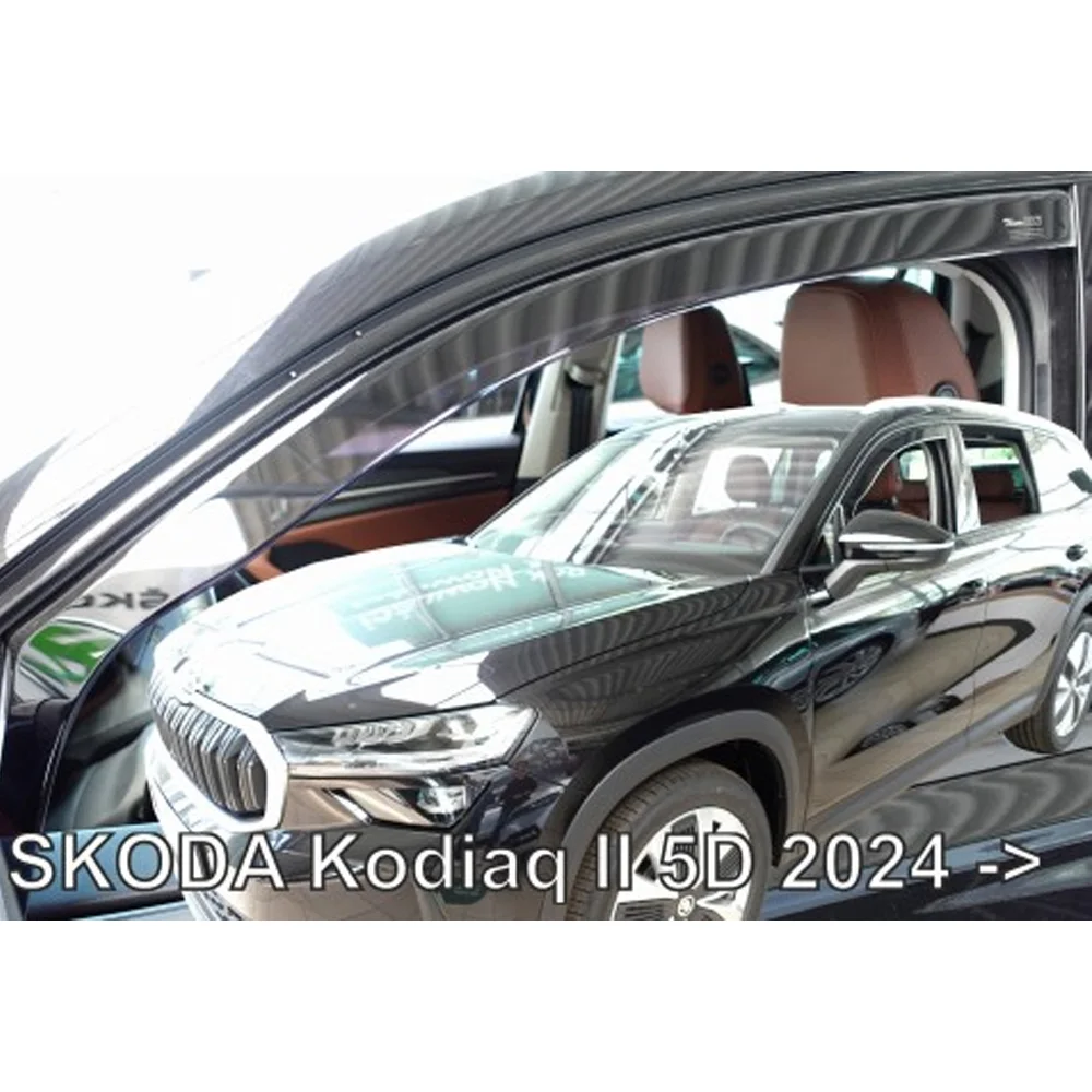 Φωτογραφία προϊόντος: Ανεμοθραυστες Για Skoda Kodiaq 5D 2024+ Ζευγαρι Απο Ευκαμπτο Φιμε Πλαστικο Heko - 2 ΤΕΜ.