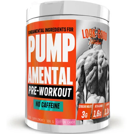 Φωτογραφία προϊόντος: Pump Amental Pre Workout No Caffeine 300 gr Cotton Candy Gold Touch