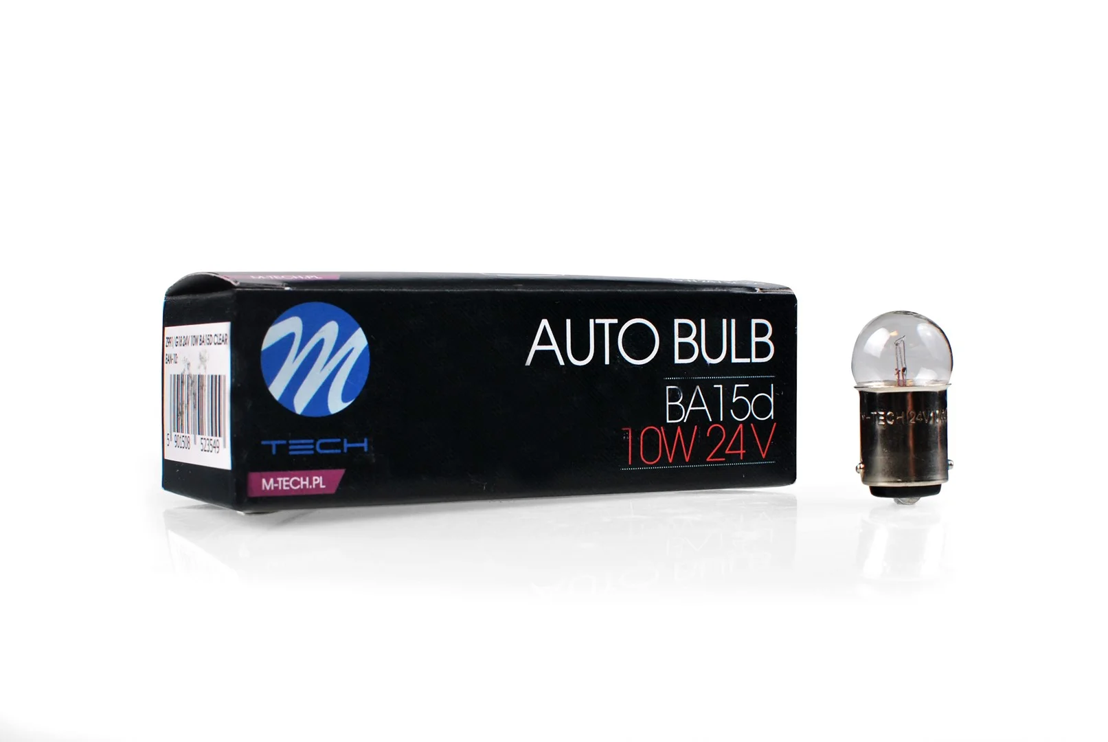 Φωτογραφία προϊόντος: Λαμπακια R10W Ba15d 24V 10W (ΦΟΥΝΤΟΥΚΙ) Standard Αλογονου M-TECH - 10 τεμ.