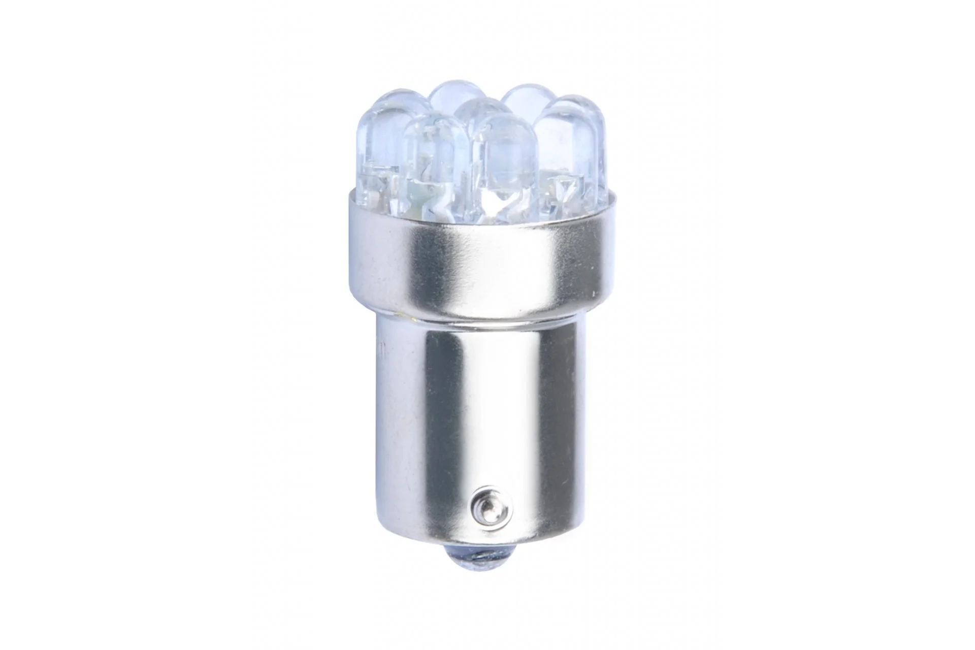 Φωτογραφία προϊόντος: R10W 12V BA15s Led 9xFlux 5mm Μονοπολικο Κόκκινο M-TECH