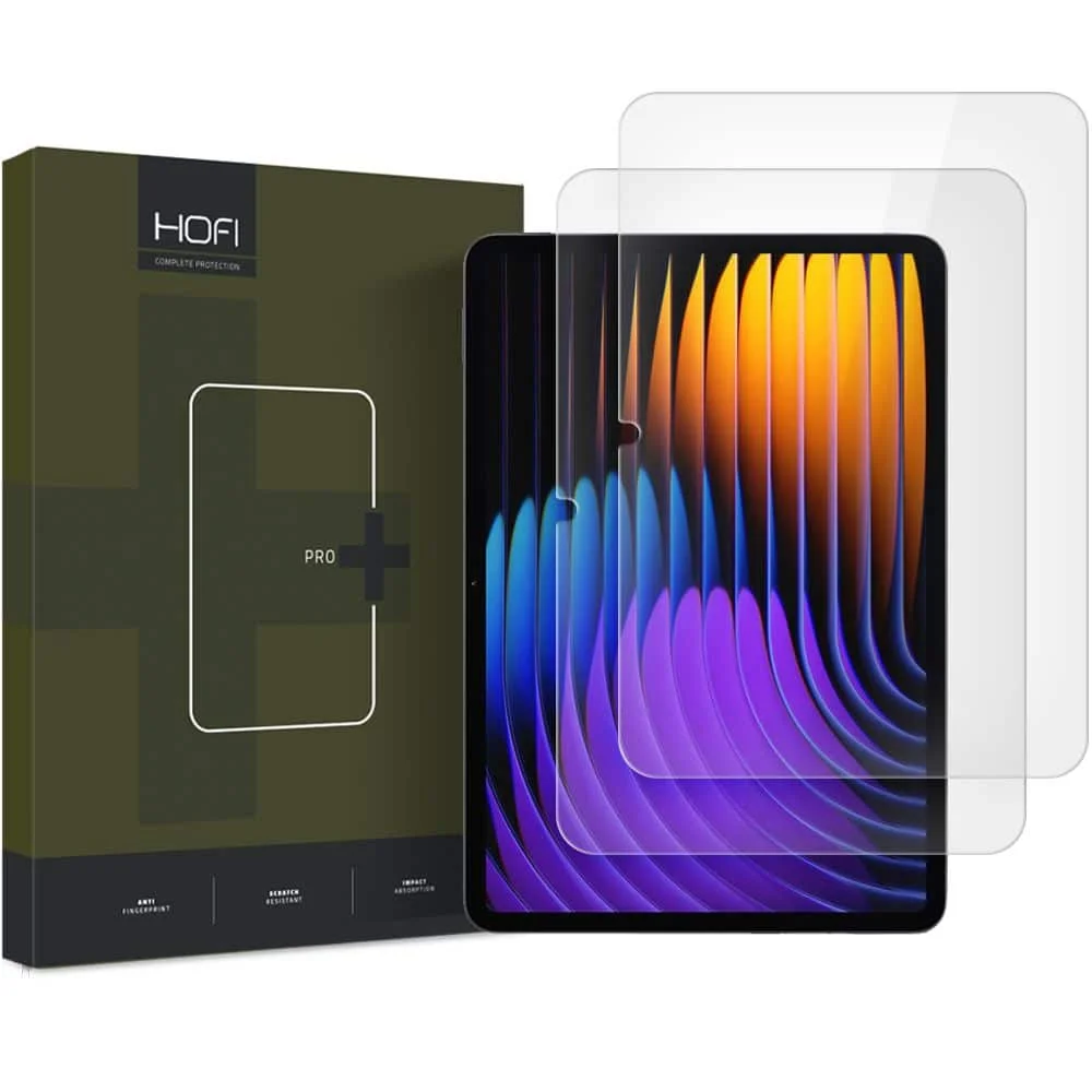 Φωτογραφία προϊόντος: Σκληρυμένο Γυαλί Hofi Glass Pro+ 2 Τεμάχια Xiaomi Pad 7 / 7 Pro Διαφανες