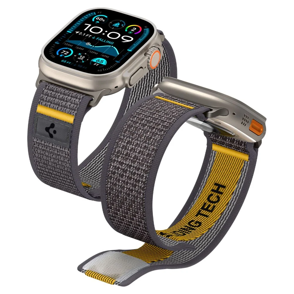 Φωτογραφία προϊόντος: Spigen - Athlex Air (AMP09034) - Apple Watch 6/7/8/9/10/11/SE/SE 2/SE 3/Ultra/Ultra 2/ Ultra 3 (44/45/46/49mm) - Active Gray