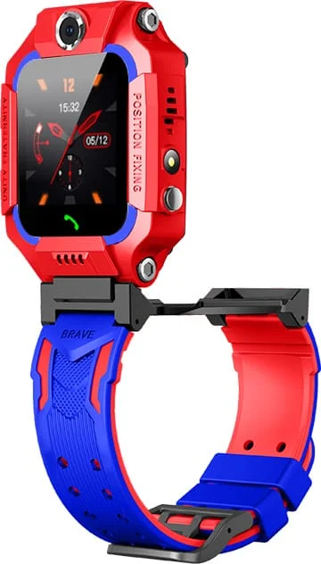 Φωτογραφία προϊόντος: Q19 Παιδικό Smartwatch με GPS και Καουτσούκ/Πλαστικό Λουράκι Κόκκινο 9102120007