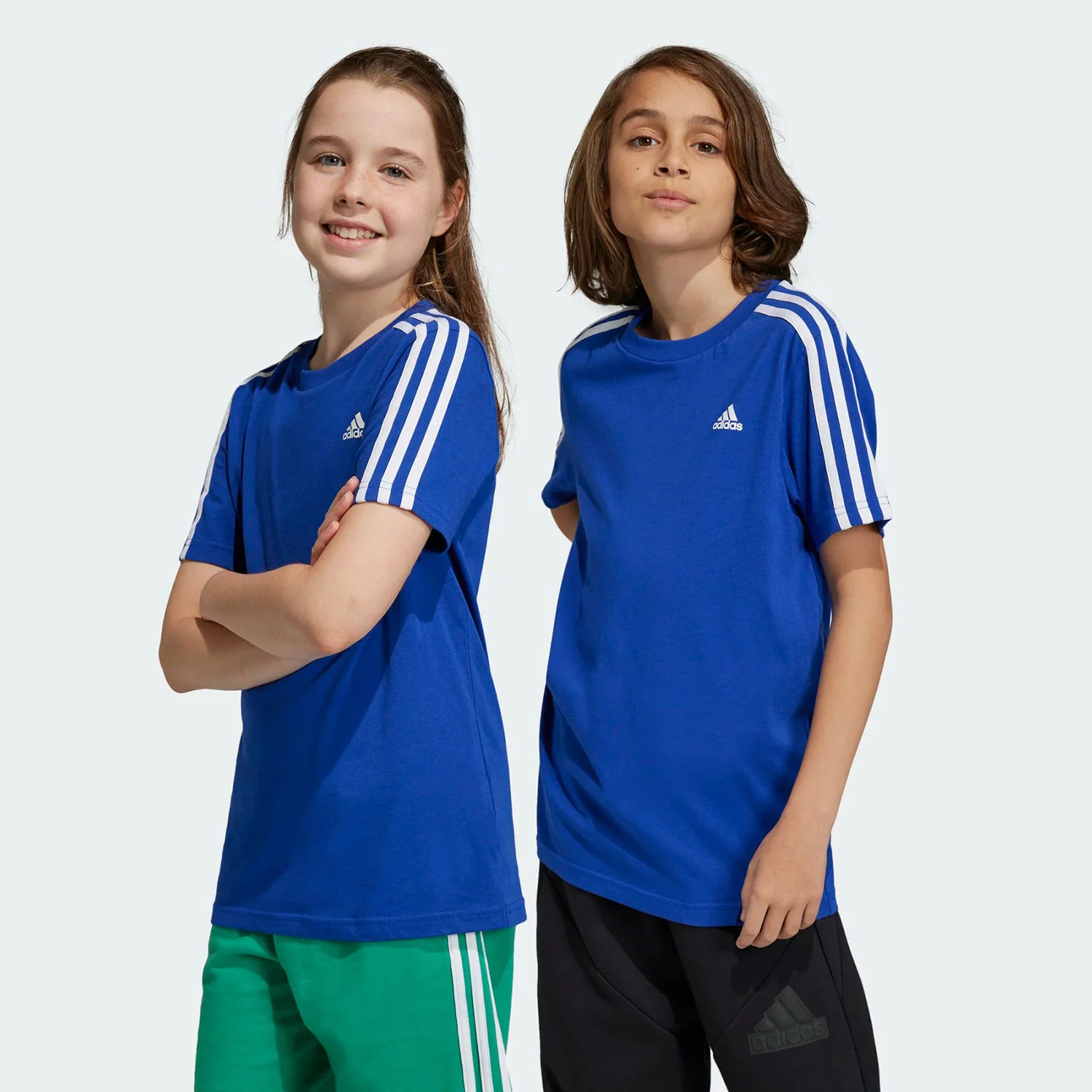 Φωτογραφία προϊόντος: ADIDAS PERFORMANCE ADIDAS ESSENTIALS 3-STRIPES COTTON T-SHIRT ΜΠΛΕ