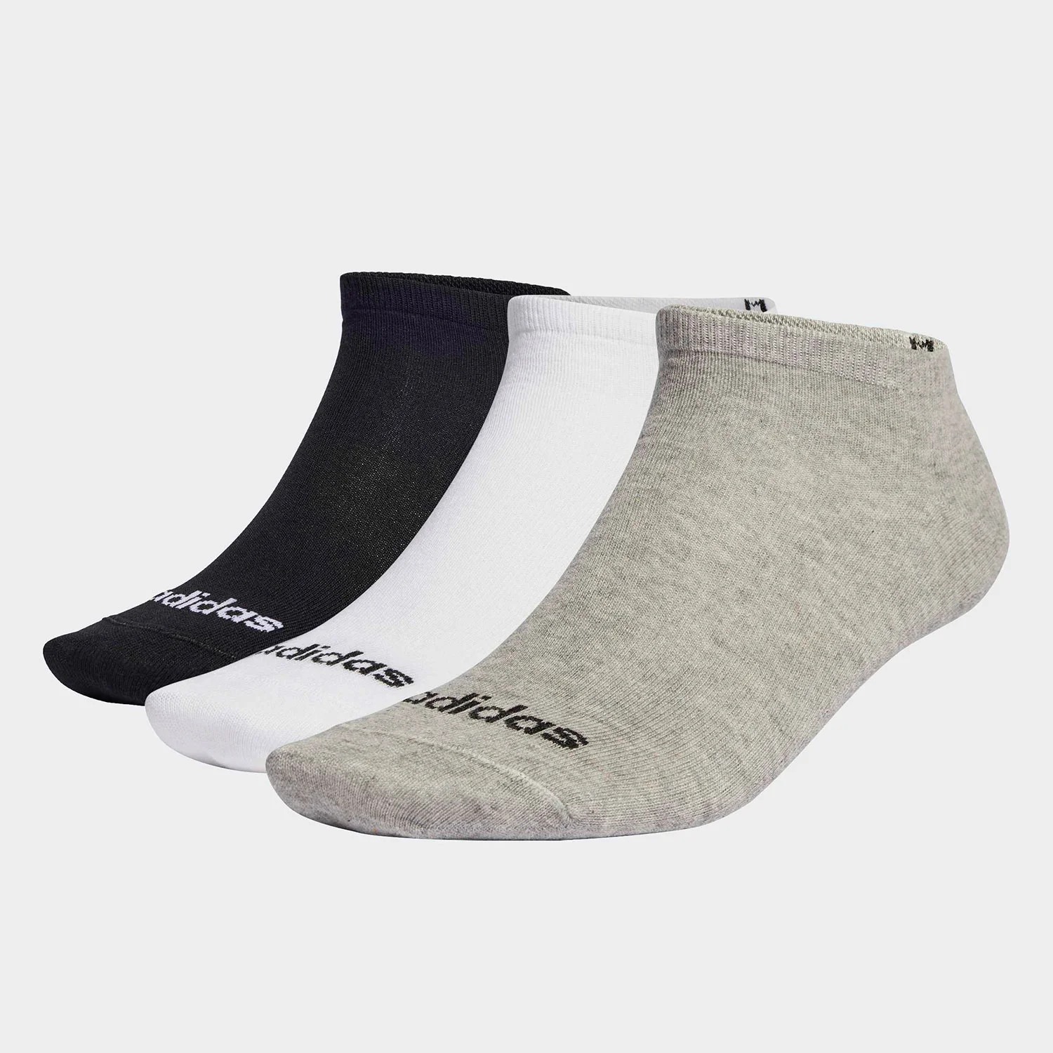 Φωτογραφία προϊόντος: ADIDAS PERFORMANCE ADIDAS THIN LINEAR LOW-CUT SOCKS 3 PAIRS ΠΟΛΥΧΡΩΜΟ