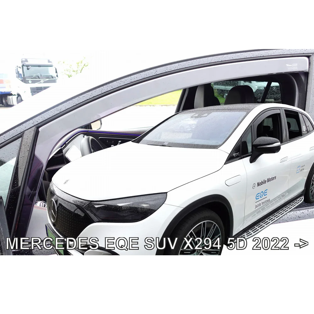 Φωτογραφία προϊόντος: Ανεμοθραυστες Για Mercedes Eqe 5D 2022+ Ζευγαρι Απο Ευκαμπτο Φιμε Πλαστικο Heko - 2 ΤΕΜ.