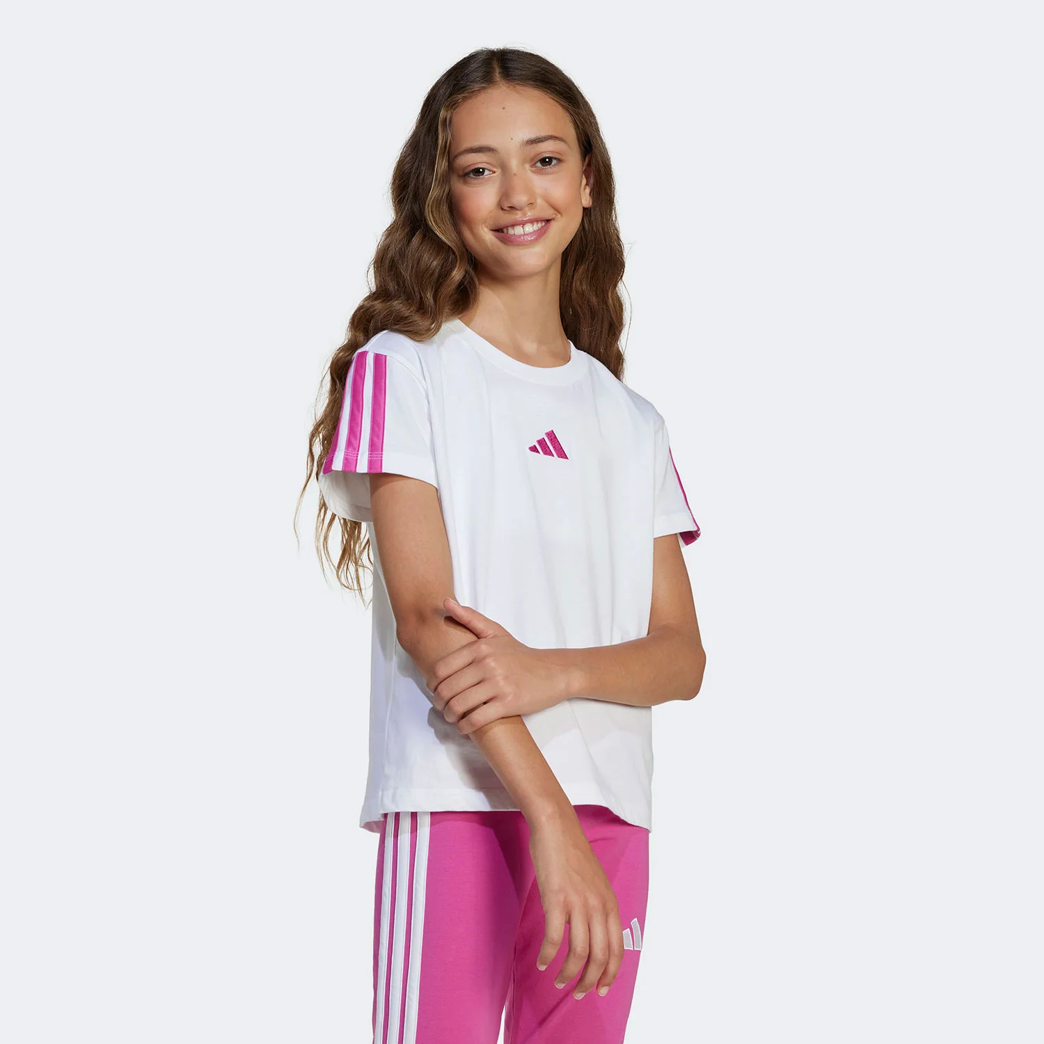 Φωτογραφία προϊόντος: ADIDAS PERFORMANCE ADIDAS KIDS ESSENTIALS T-SHIRT ΑΣΠΡΟ
