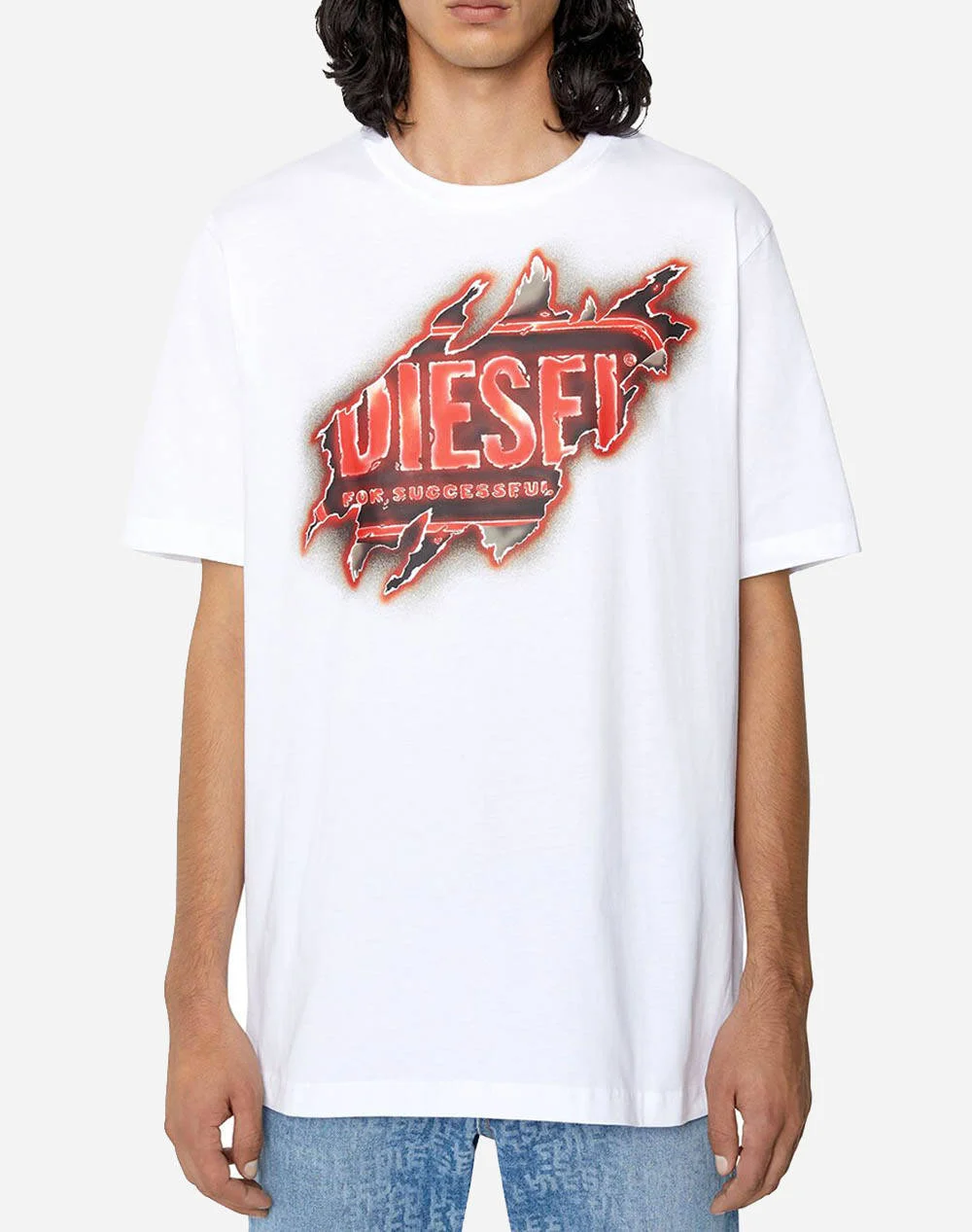Φωτογραφία προϊόντος: DIESEL T-JUST-E43 T-SHIRT #ffffff