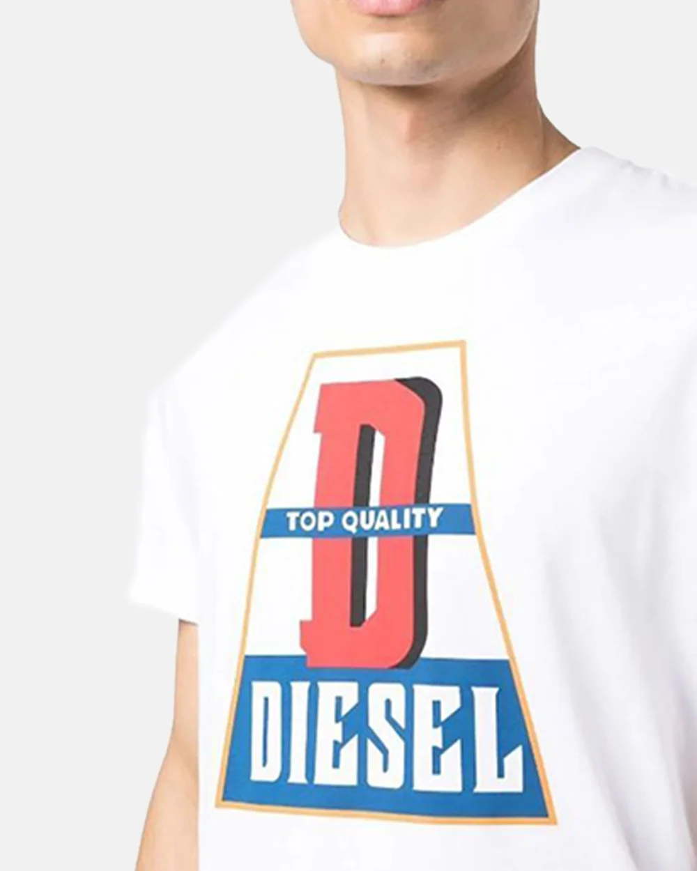Φωτογραφία προϊόντος: DIESEL UOMO T-DIEGOR-K61 T-SHIRT #ffffff