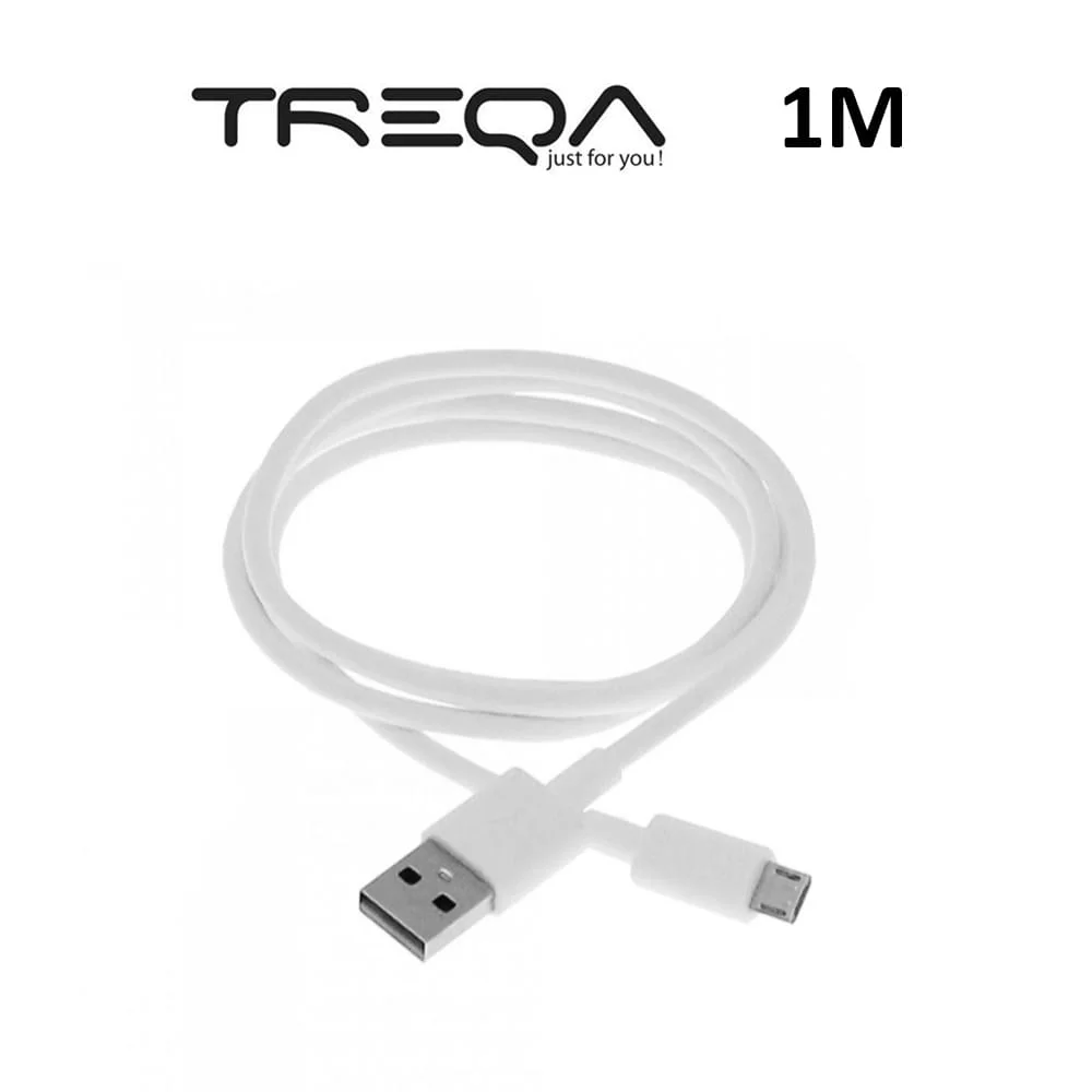 Φωτογραφία προϊόντος: Treqa CA-1011 to micro USB Cable Λευκό 1m (CA-1011)
