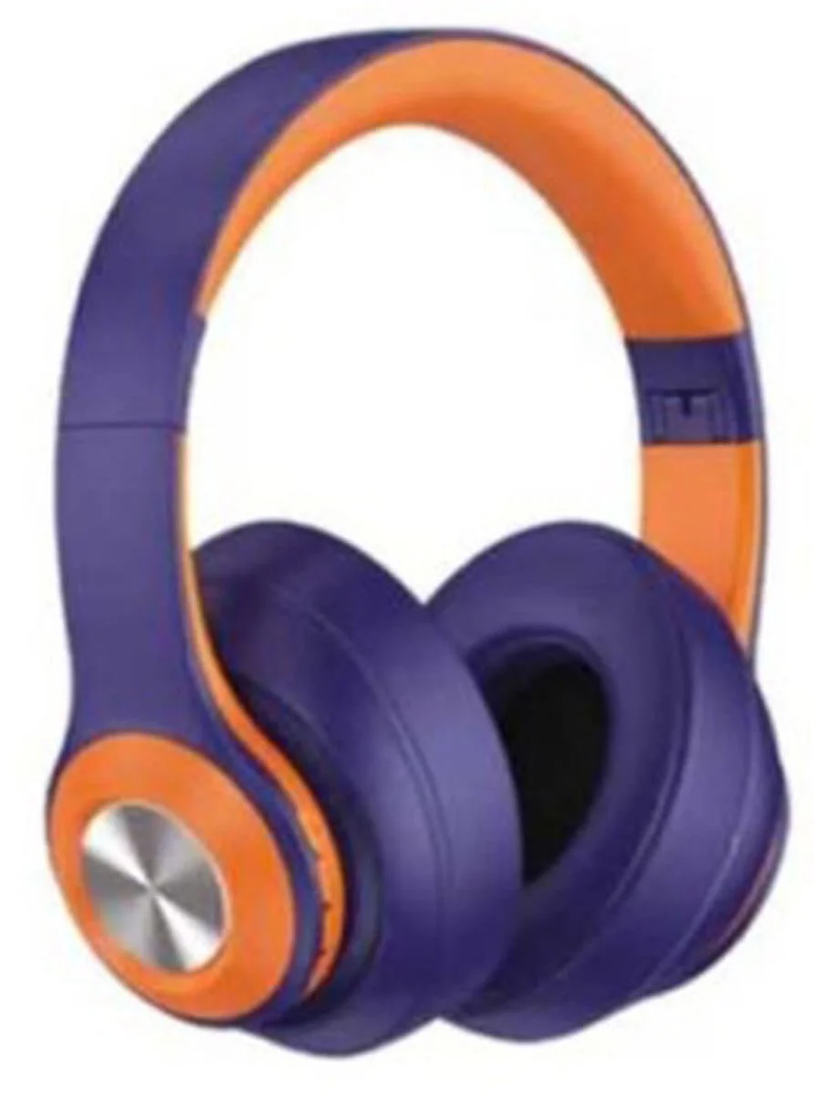 Φωτογραφία προϊόντος: SN-85 Ασύρματα Bluetooth Over Ear Ακουστικά με 5 ώρες Λειτουργίας Μπλε/Πορτοκαλί