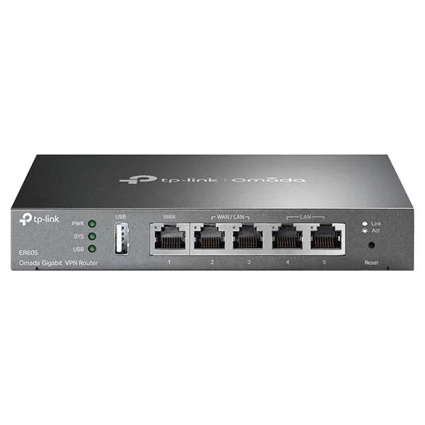 Φωτογραφία προϊόντος: Gigabit VPN Router Tp-Link Omada ER605 (v 2.0)
