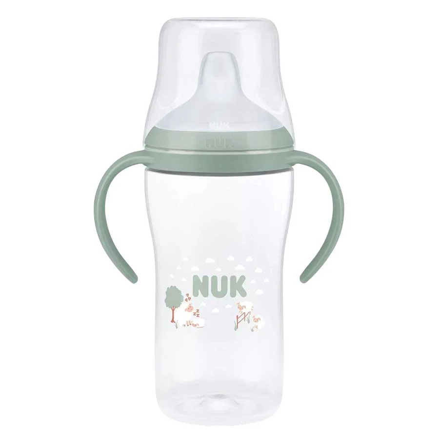 Φωτογραφία προϊόντος: Nuk Μπιμπερό - Ποτήρι Perfect Match PP Temperature Control με στόμιο Σιλικόνης 260ml SHEEP(6m+)