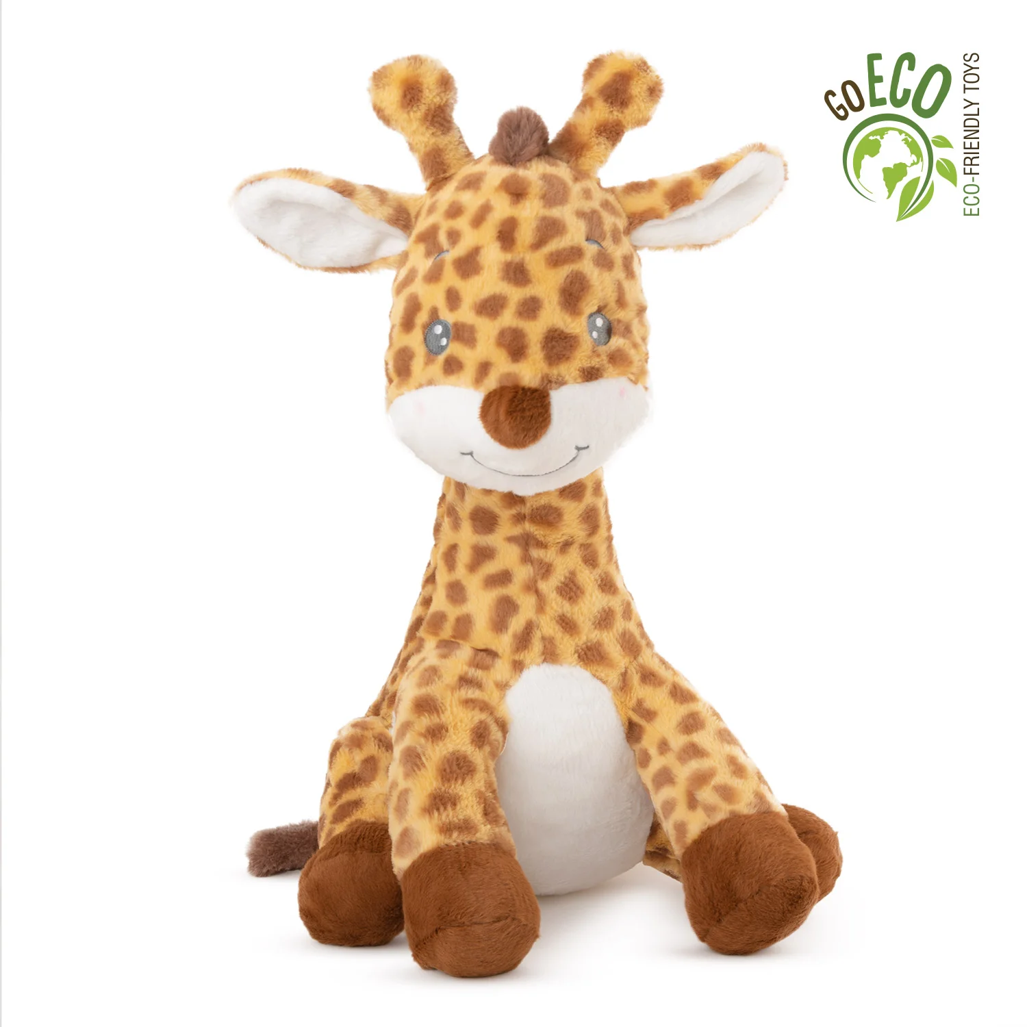Φωτογραφία προϊόντος: Amek Toys Λούτρινη καμηλοπάρδαλη ECO Giraffe 48cm