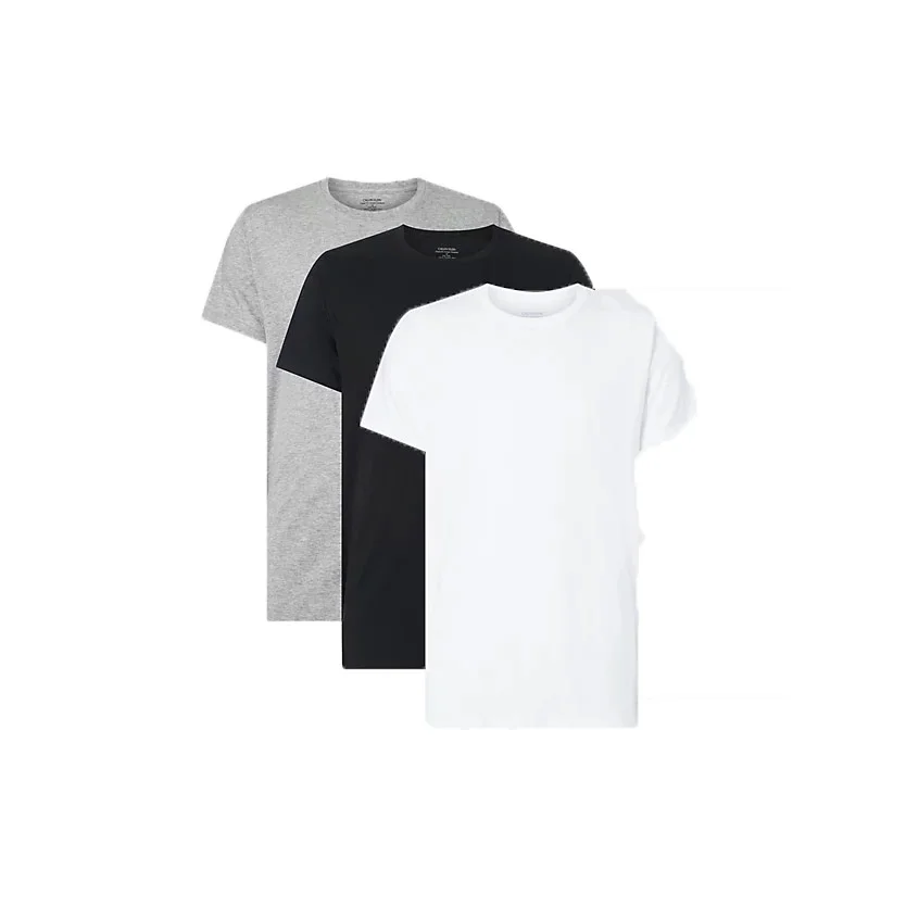 Φωτογραφία προϊόντος: Ανδρικό Calvin Klein T-Shirt 3pack 000NB4011E-MP1 Μαύρο Λευκό Γκρι