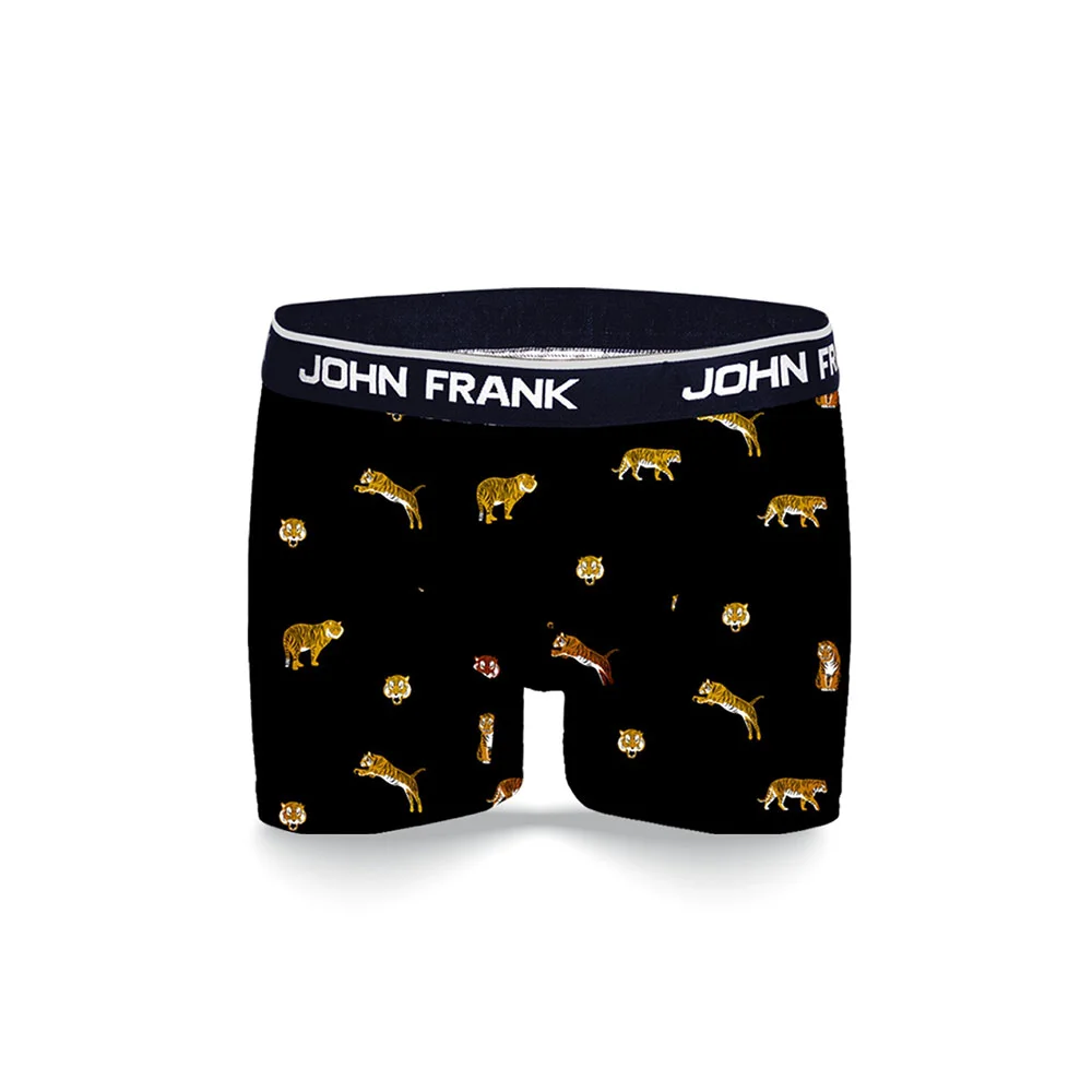 Φωτογραφία προϊόντος: Ανδρικό Boxer John Frank JFBD347-TIGER Μαύρο