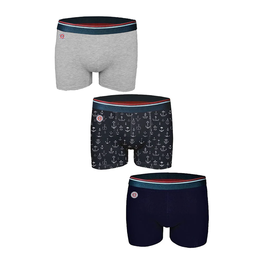 Φωτογραφία προϊόντος: Ανδρικό Boxer John Frank 3pack JF3BM08 Πολύχρωμο