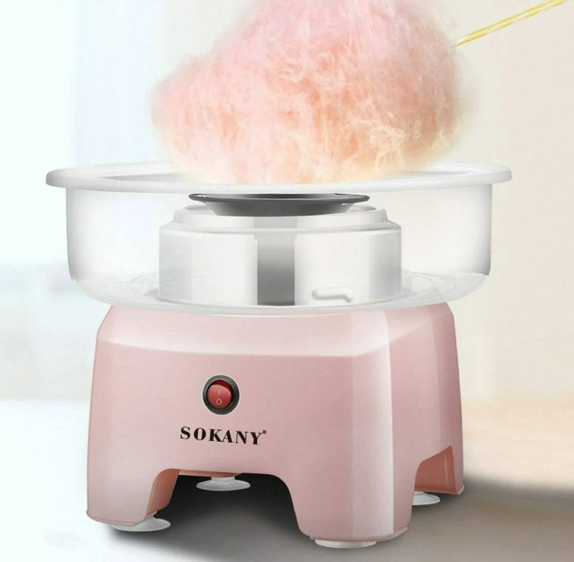 Φωτογραφία προϊόντος: Sokany SK 520 Μηχανή για Μαλλί της Γριάς 29.8cm Ροζ