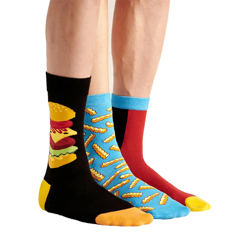 Φωτογραφία προϊόντος: Unisex Κάλτσες Gift Pack Burger 3pack Walk BS-1 Πολύχρωμο