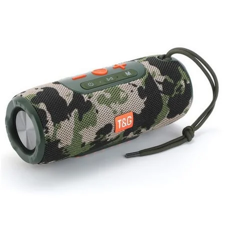 Φωτογραφία προϊόντος: T+G TG341 Ηχείο Bluetooth 10W με Ραδιόφωνο και Διάρκεια Μπαταρίας έως 3 ώρες Camouflage