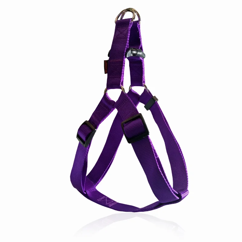Φωτογραφία προϊόντος: Pet Interest Dog Harness A Plain-Σαμαράκι Σκύλου Purple || Medium 20mm x 40-60cm