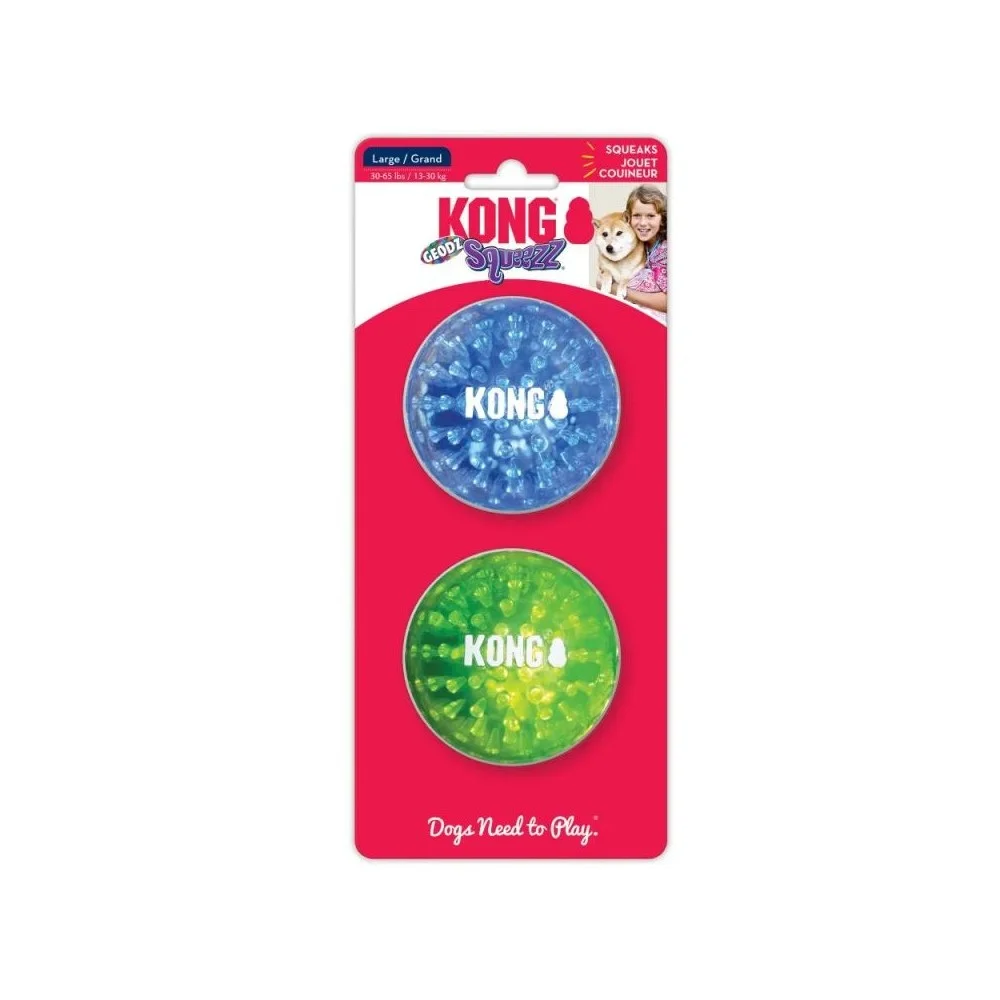 Φωτογραφία προϊόντος: Kong Squeezz Geodz Large 2τμχ