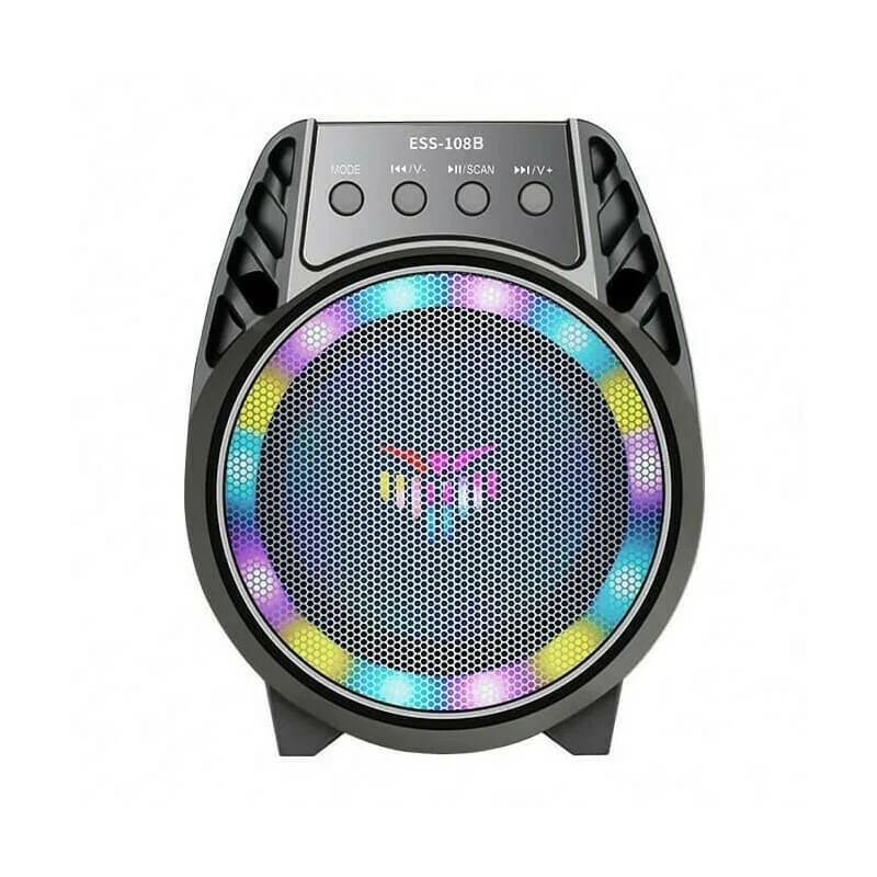 Φωτογραφία προϊόντος: ESS-108B Ηχείο Bluetooth 5W με Ραδιόφωνο Μαύρο