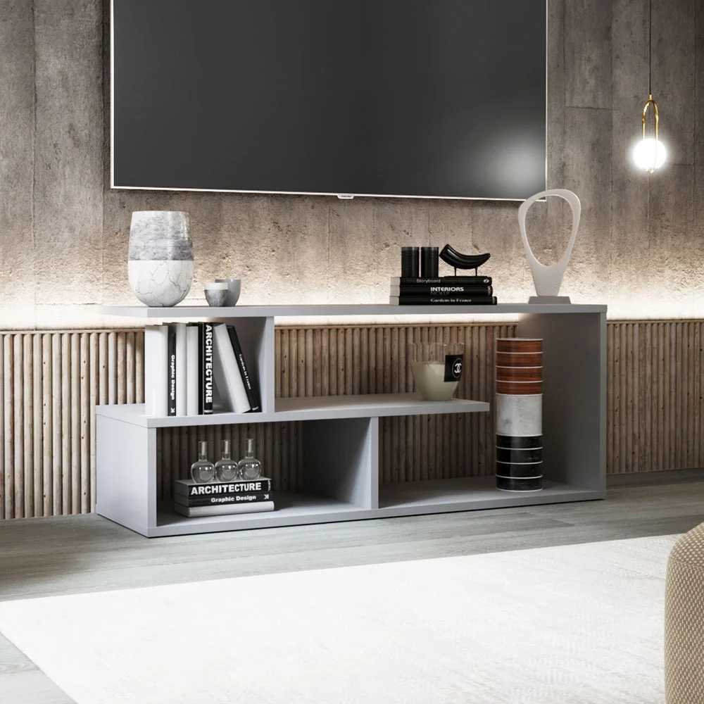 Φωτογραφία προϊόντος: AlphaB2B Έπιπλο TV Eden Γκρι 100x29.6x40cm