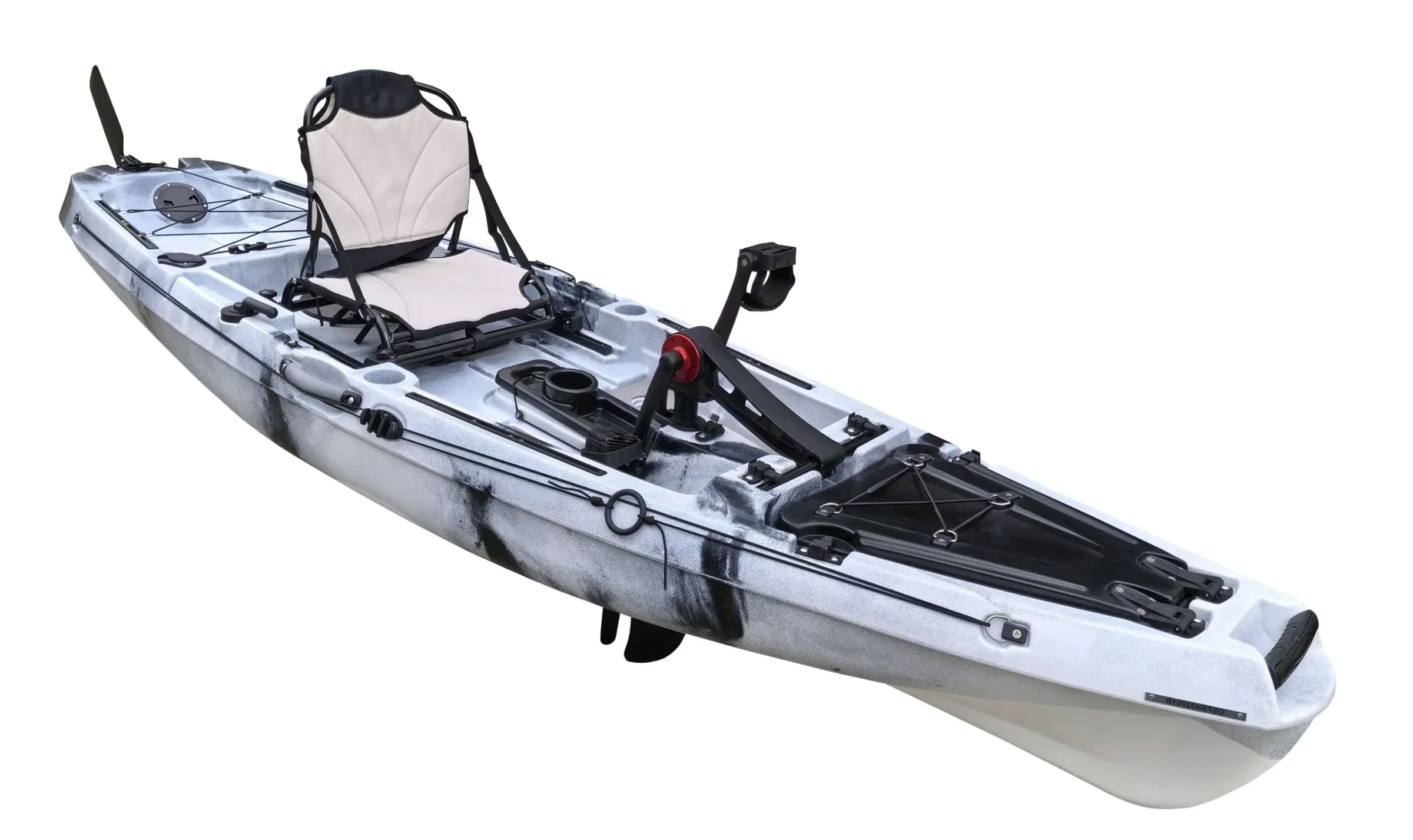 Φωτογραφία προϊόντος: CARIBBEAN SEA KAYAKS 10’4″ ΛΕΥΚΟ CAMO ΣΚΛΗΡΟ ΠΟΔΗΛΑΤΙΚΟ HDPE KAYAK ΜΕ ΠΡΟΠΕΛΑ