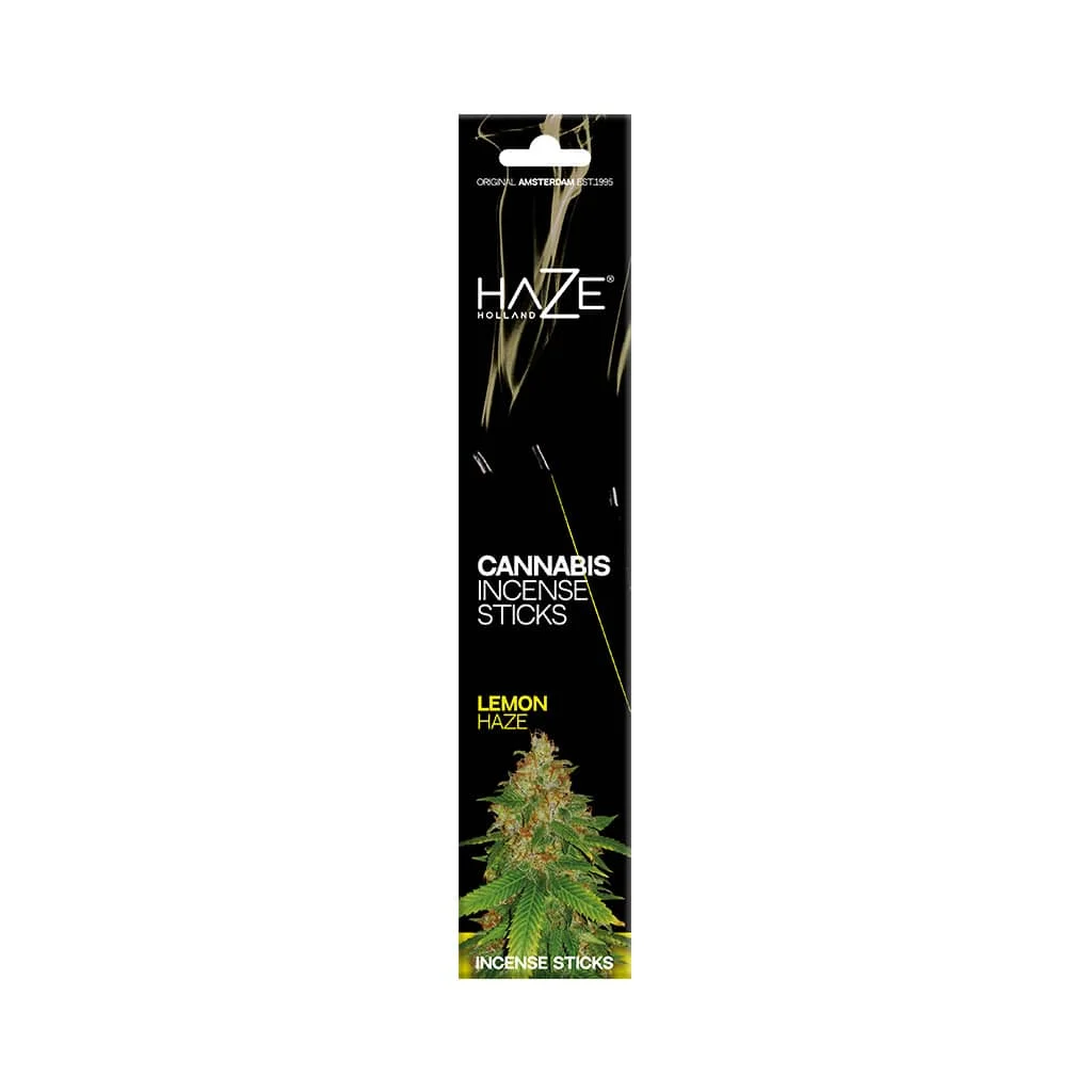 Φωτογραφία προϊόντος: HaZe Holland HaZe Cannabis αρωματικά Sticks – άρωμα ποικιλίας Lemon Haze