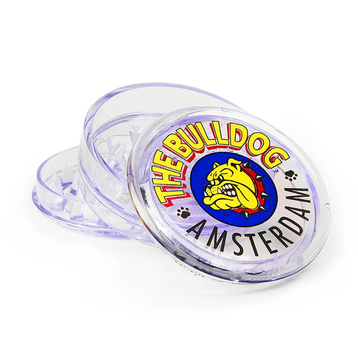 Φωτογραφία προϊόντος: The Bulldog Original Transparent Plastic Grinder 3 Parts - 60mm
