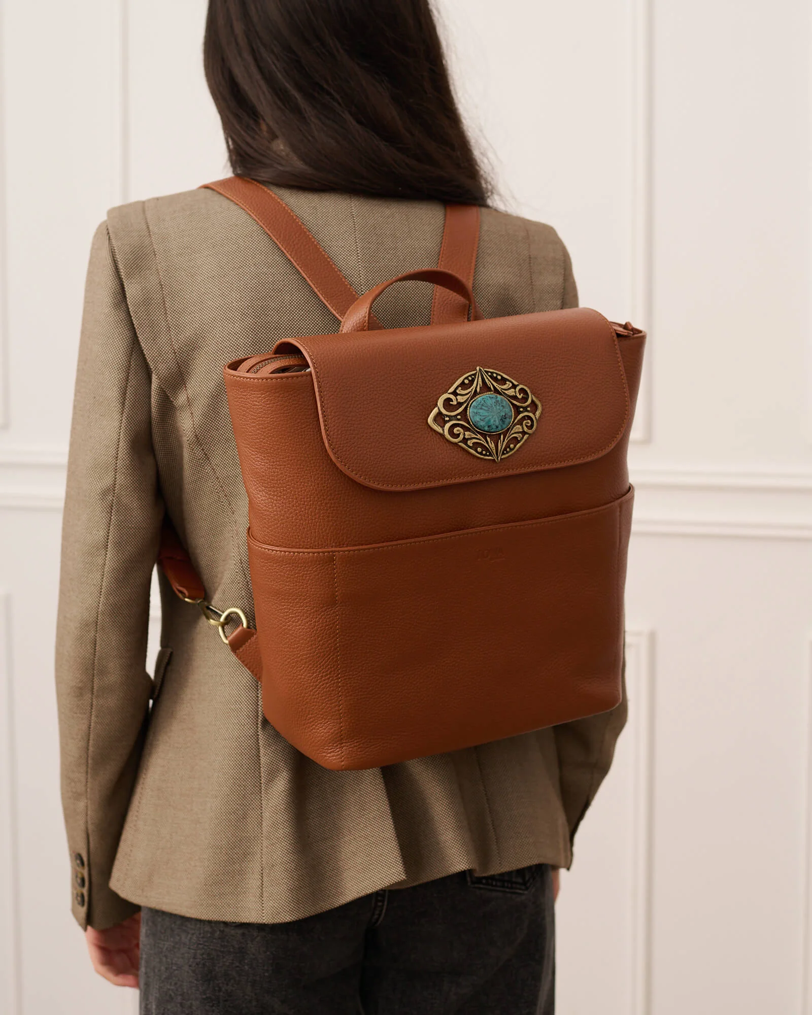 Φωτογραφία προϊόντος: Toya Leathers Travel Backpack