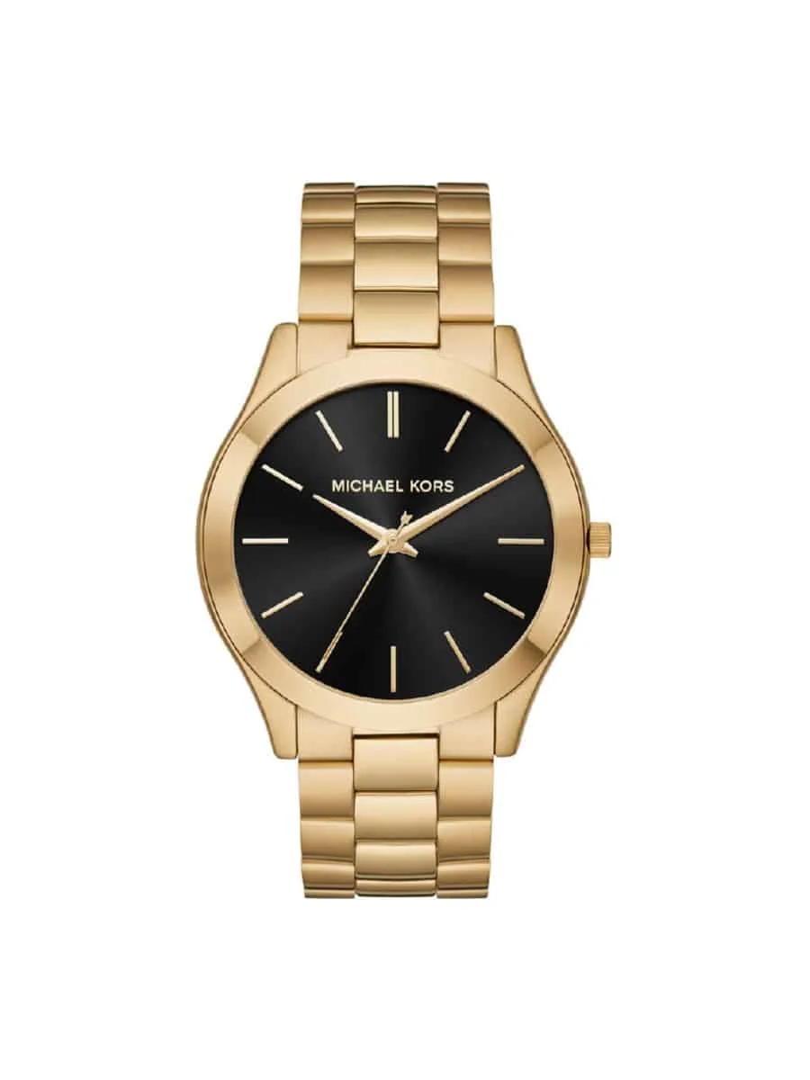 Φωτογραφία προϊόντος: Michael Kors Slim Runway MK8621 με χρυσό μπρασελέ