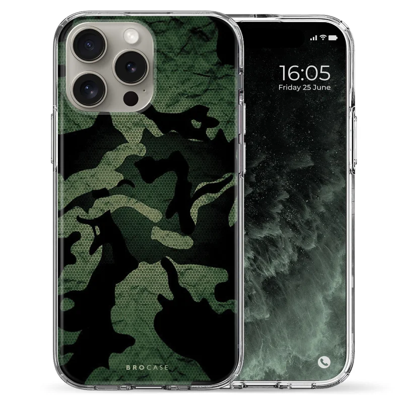Φωτογραφία προϊόντος: Θήκη Back Cover Apple iPhone 15 Pro Max Army Geometric