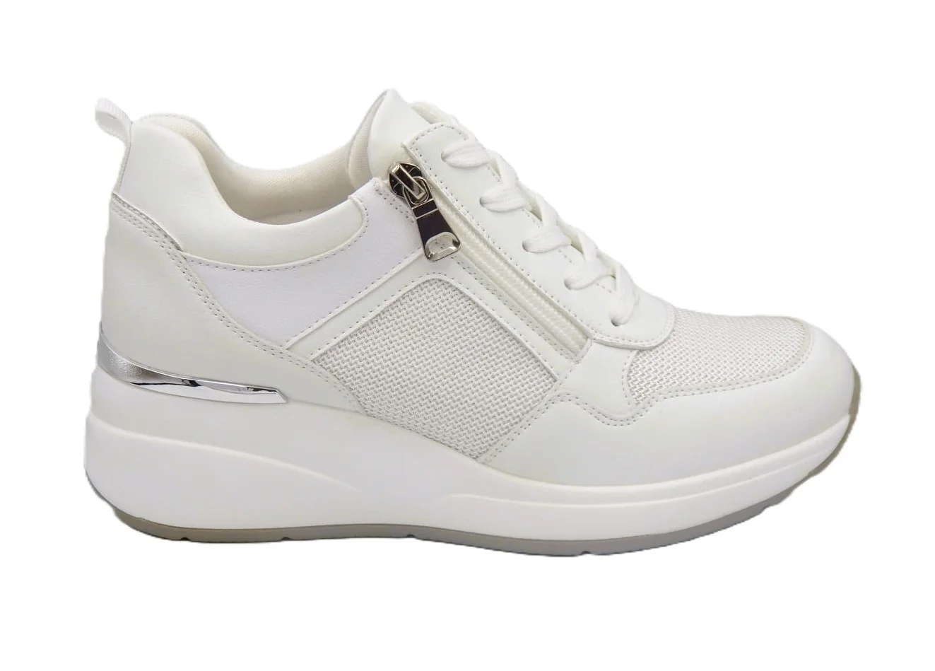 Φωτογραφία προϊόντος: ADAMS SHOES ΓΥΝΑΙΚΕΙΑ SNEAKERS ΛΕΥΚΟ