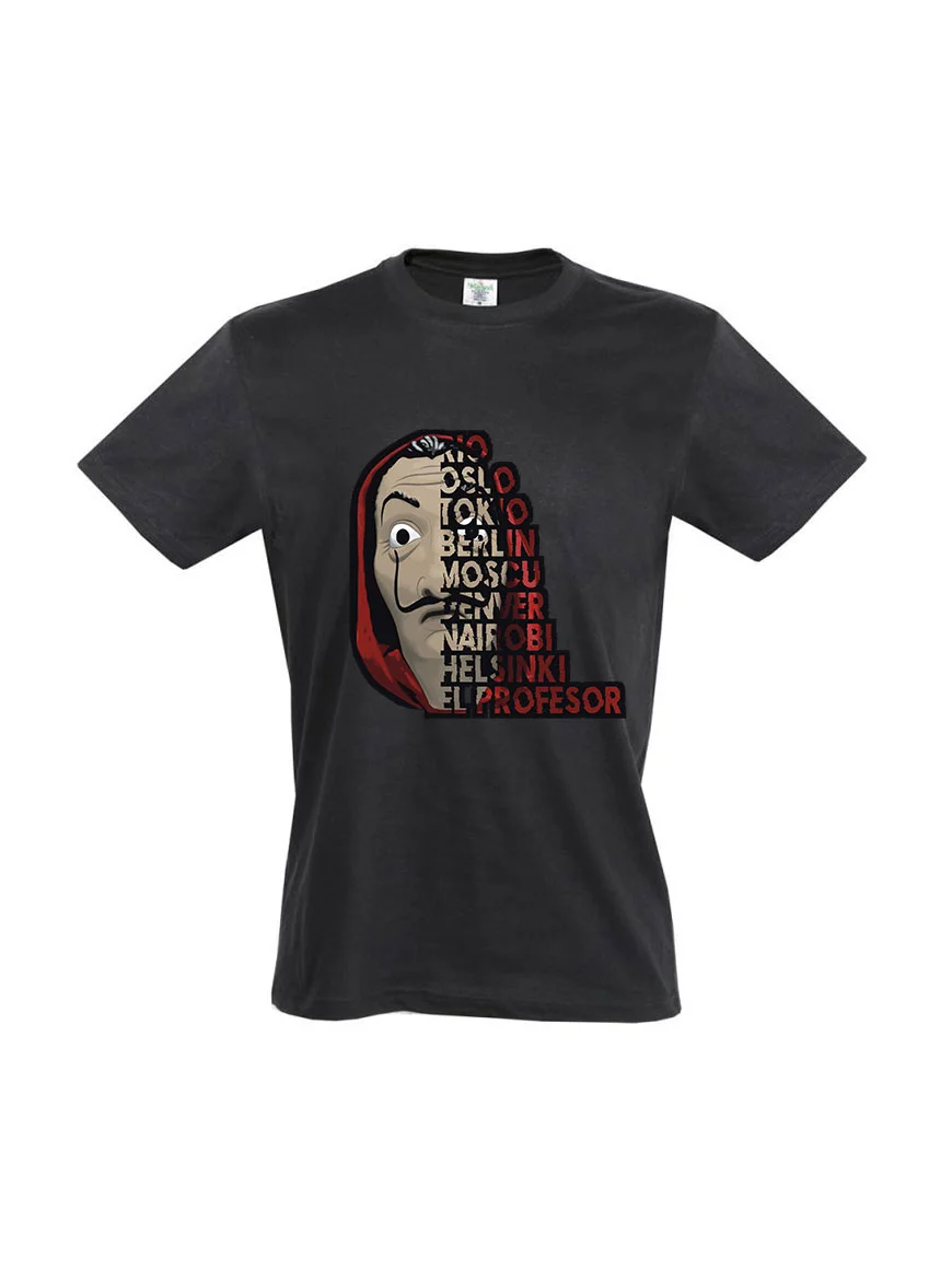 Φωτογραφία προϊόντος: Casa De Papel T-shirt 312 BLACK