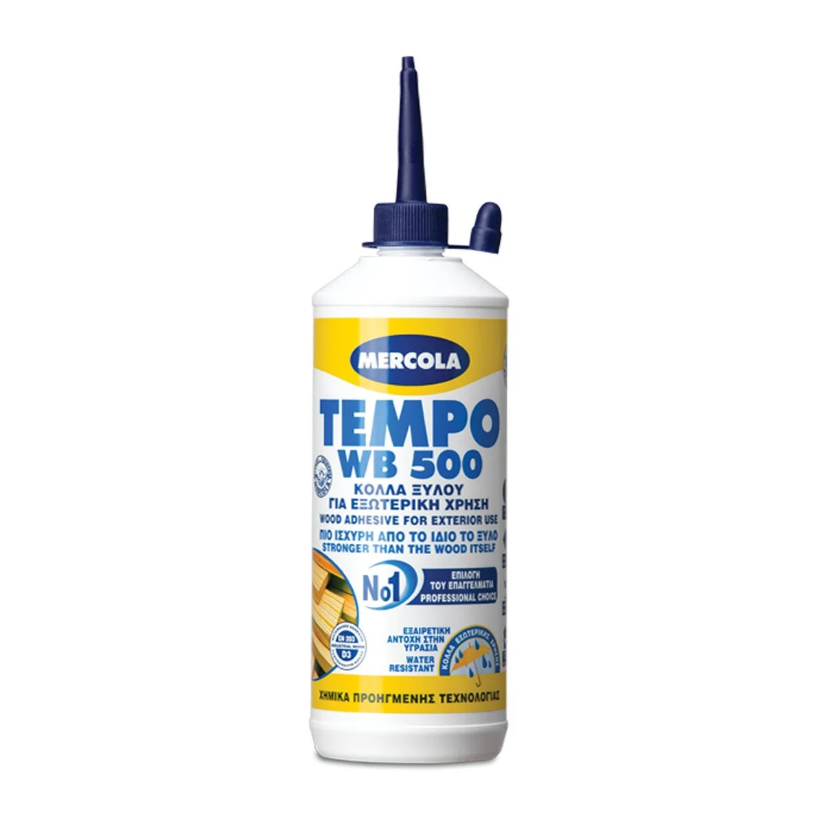 Φωτογραφία προϊόντος: ΚΟΛΛΑ ΞΥΛΟΥ TEMPO WB 500 200gr MERCOLA