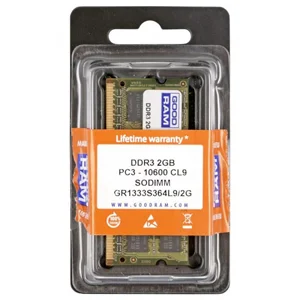 Φωτογραφία προϊόντος: GOOD RAM so-dimm μνήμη τύπου DDR3, 2GB , 1333 , 10600