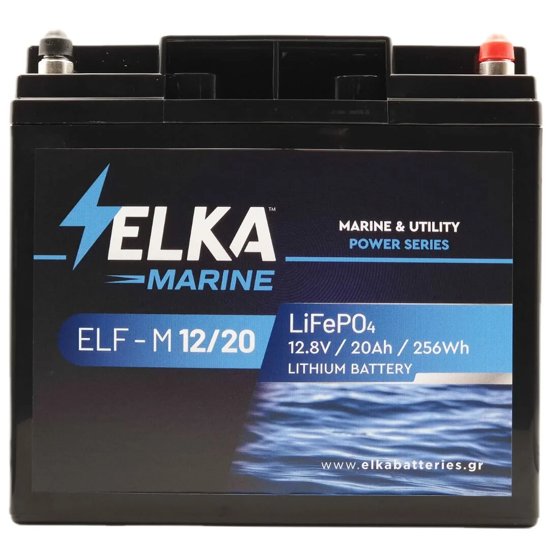 Φωτογραφία προϊόντος: ELKA LiFePO₄ Marine 12.8V 20Ah 256 (Wh)