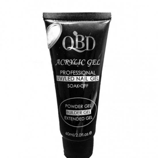 Φωτογραφία προϊόντος: GEL ΧΤΙΣΙΜΑΤΟΣ QBD ACRYLIC GEL UV/LED NAIL GEL - SOAK OFF CHAMPAGNE-ROSE 60 ML 1333-07