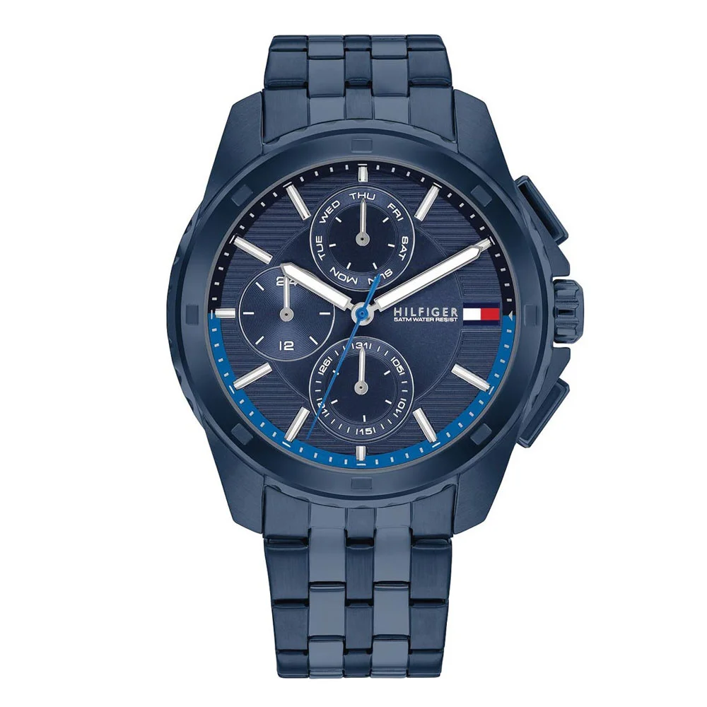 Φωτογραφία προϊόντος: TOMMY HILFIGER Walker Multifunction Blue Steel Bracelet 1710622