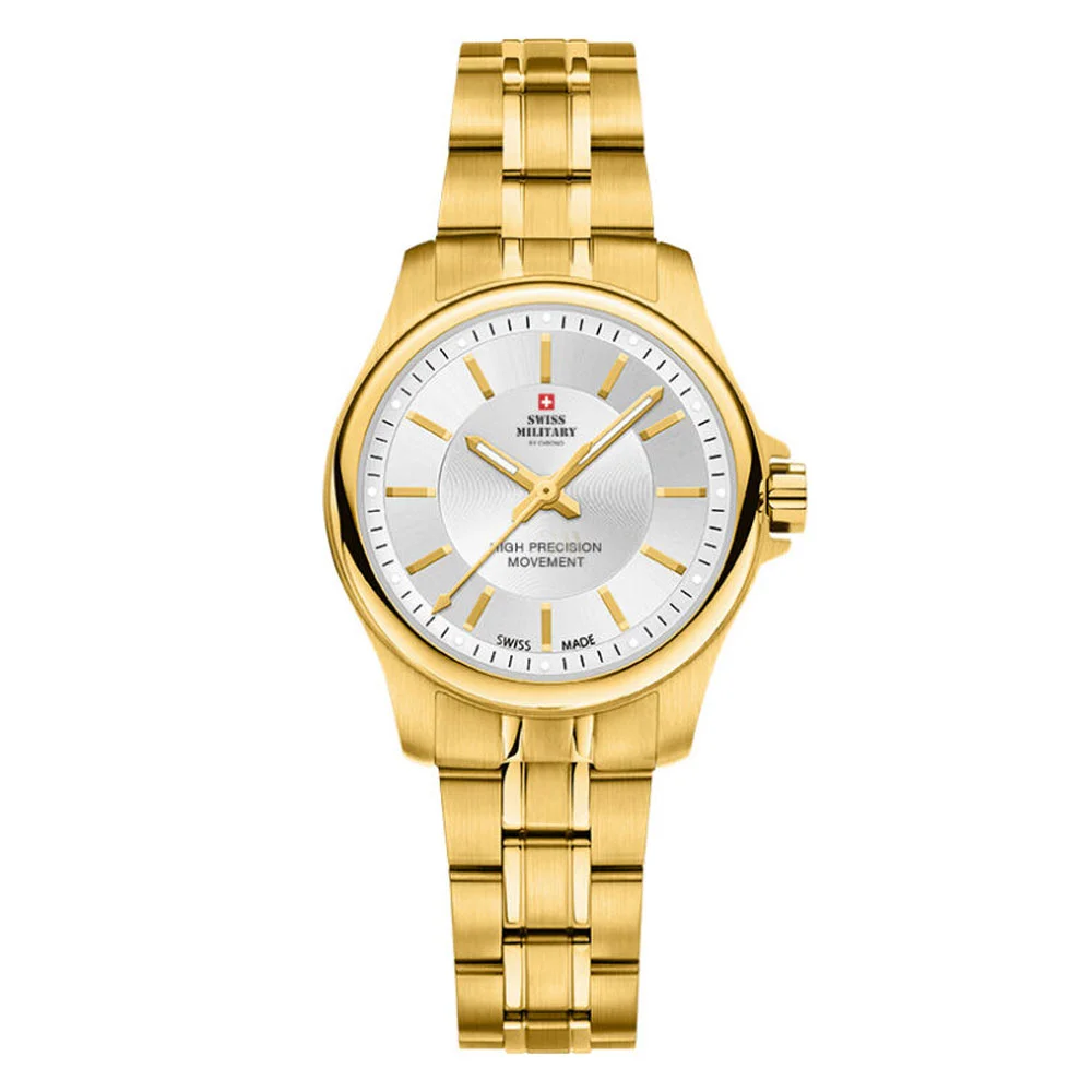 Φωτογραφία προϊόντος: SWISS MILITARY By Chrono Gold Stainless Steel Bracelet SM30201.09
