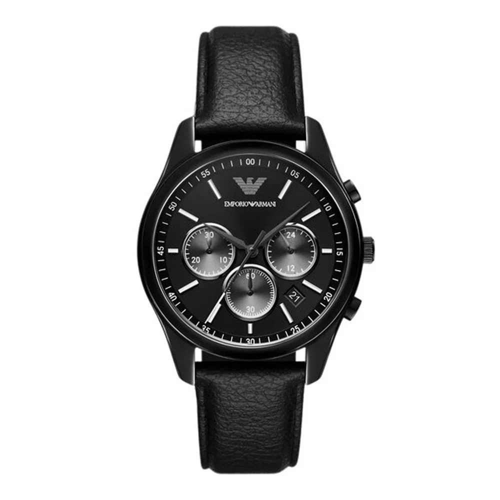 Φωτογραφία προϊόντος: EMPORIO ARMANI Antonio Chronograph Black Stainless Steel Bracelet AR11583