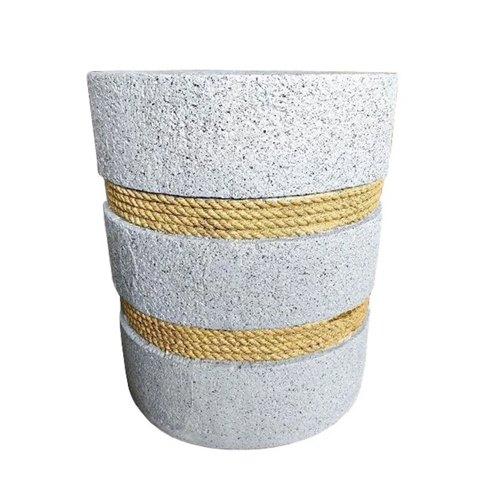 Φωτογραφία προϊόντος: LIBERTA CORDA SIDE TABLE CEMENT ΦΥΣΙΚΟ 35.5x35.5x42.5
