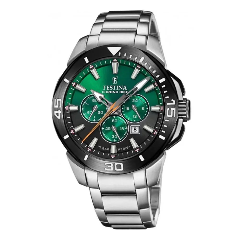 Φωτογραφία προϊόντος: FESTINA Gents Chrono Bike Silver Stainless Steel Bracelet F20641/B