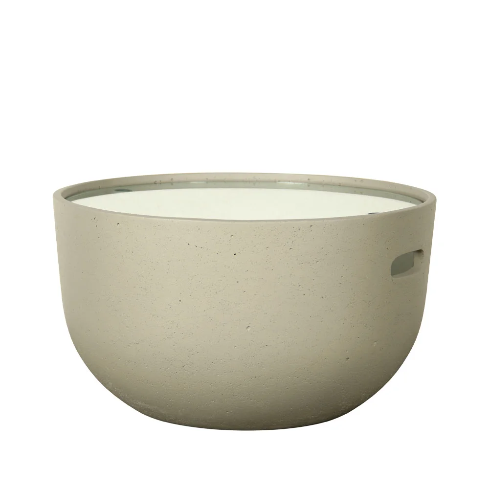 Φωτογραφία προϊόντος: LIBERTA CAP COFFEE TABLE CEMENT ΑΝΟΙΧΤΟ 58x58x32