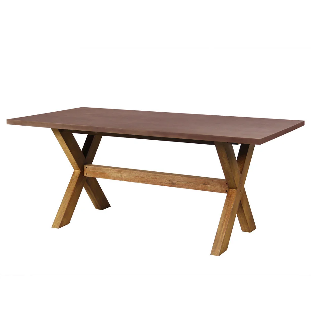 Φωτογραφία προϊόντος: LIBERTA POMPEI ΤΡΑΠΕΖΙ RUST RED 200x100x74.5